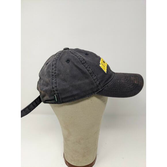 Legacy 92 Michigan Hat Embroidered Spell Out Slideback Cap Black - Picture 4 of 11